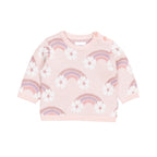 Flowerbow Knit Jumper - Pink Pearl
