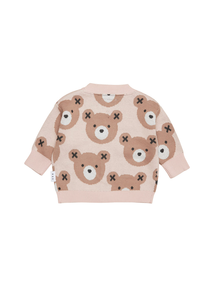 Huxbaby Huxbear Boxy Cardigan - Rose
