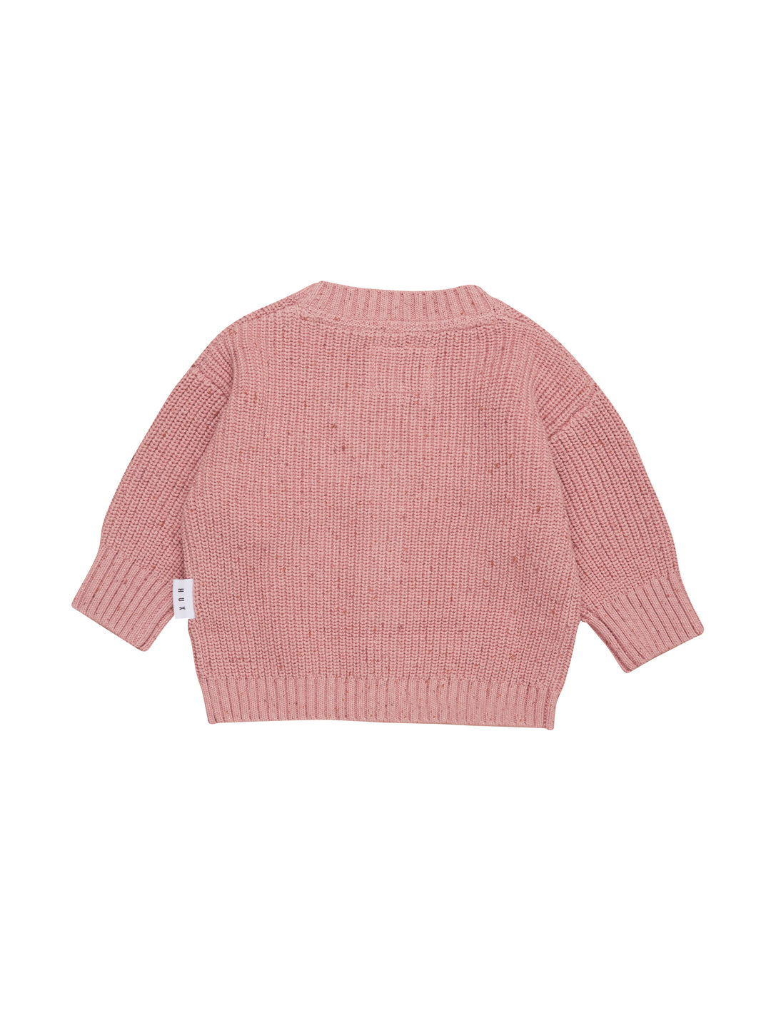Huxbaby Sprinkles Boxy Cardigan - Dusty Rose