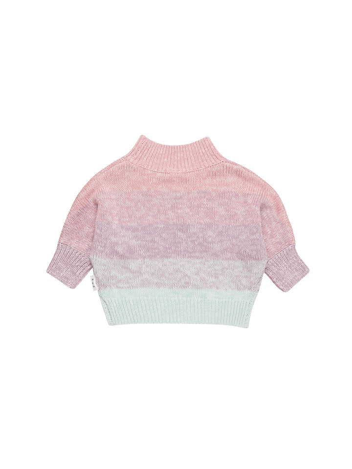 Huxbaby Jewel Knit Jumper - Rainbow Stripe