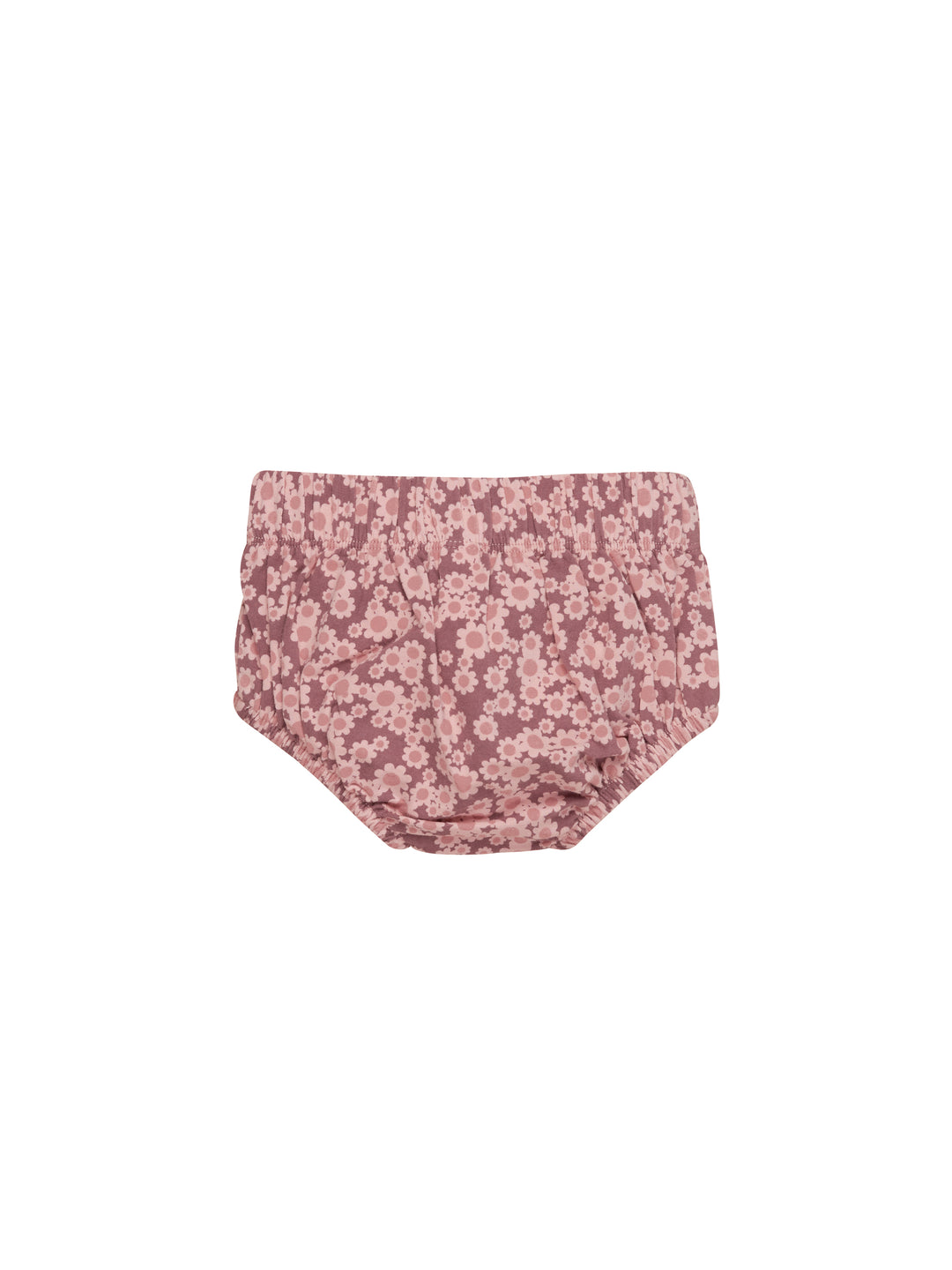 Huxbaby Flower Bear Bloomer - Dusty Plum