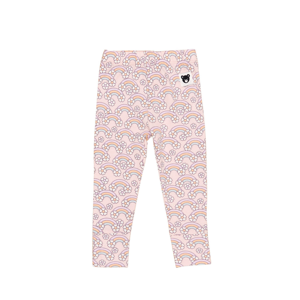 Flowerbow Legging - Pink Pearl