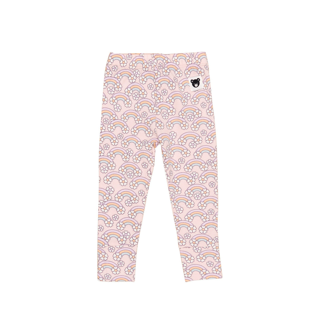 Huxbaby Flowerbow Legging - Pink Pearl