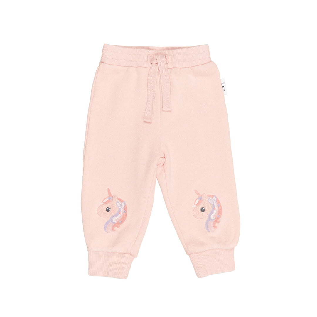 Huxbaby Mystic Unicorn Retro Track Pant - Washed Rosebud