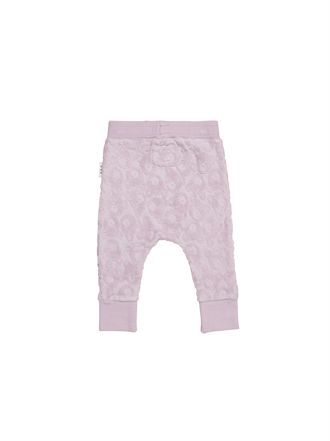 Huxbaby Huxbear Terry Drop Crotch Pant - Lavender