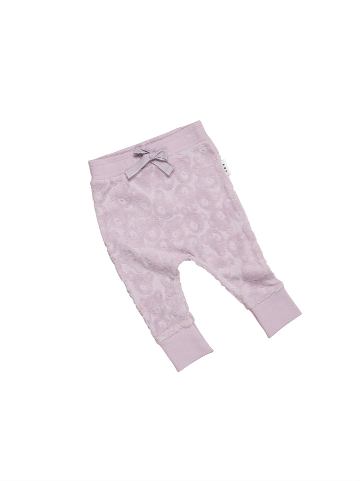 Huxbaby Huxbear Terry Drop Crotch Pant - Lavender