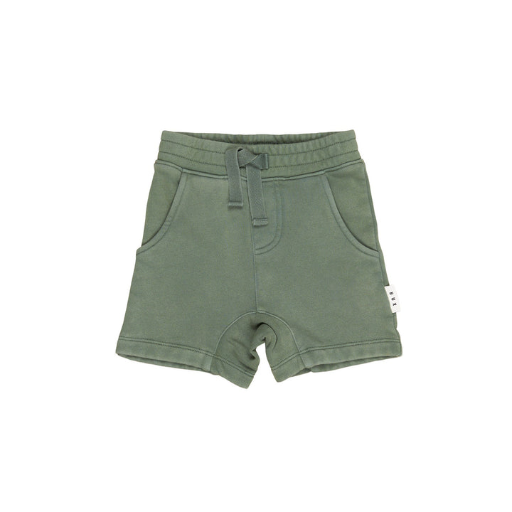 Huxbaby Slouch Short - Washed Green