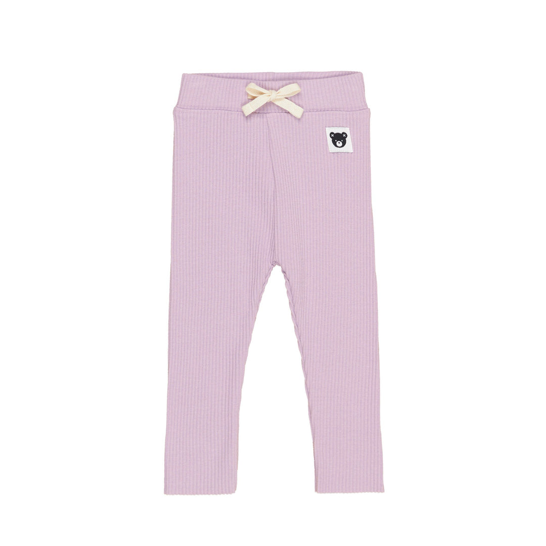 Huxbaby Rib Legging - Orchid