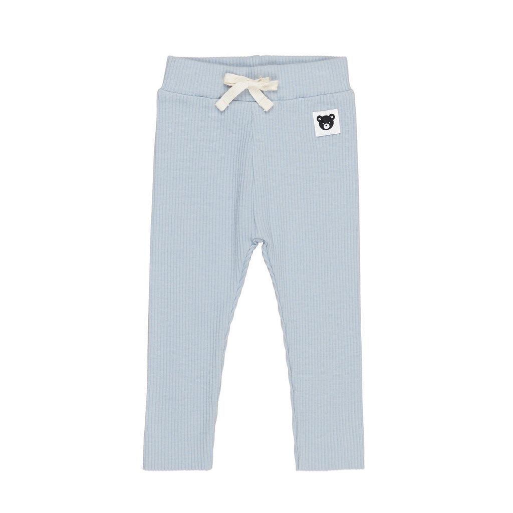 Rib Legging - Dusty Blue