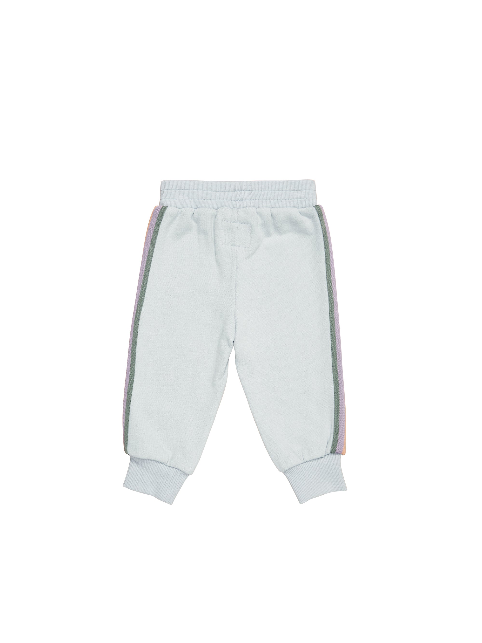 Huxbaby Stripe Retro Trackies - Dusty Sky