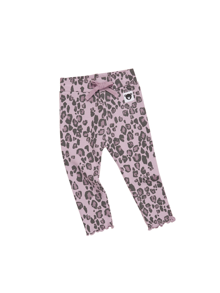 Huxbaby Jaguar Rib Legging - Lilac