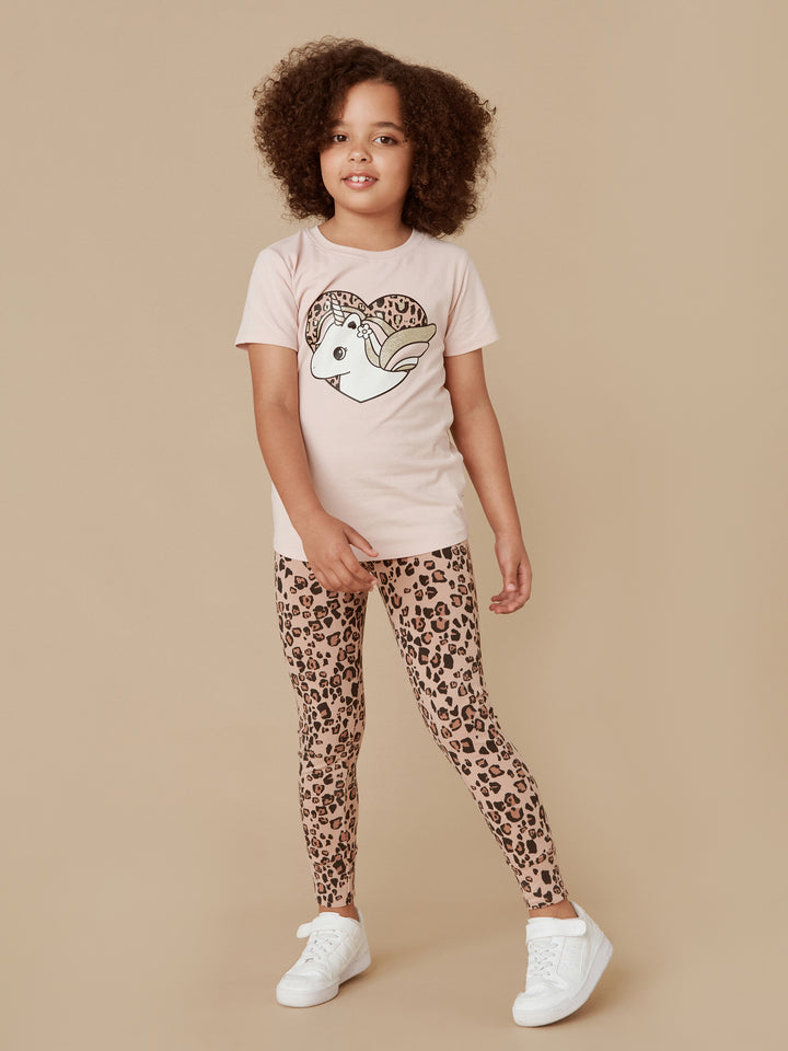 Huxbaby Jaguar Legging - Maple Sugar