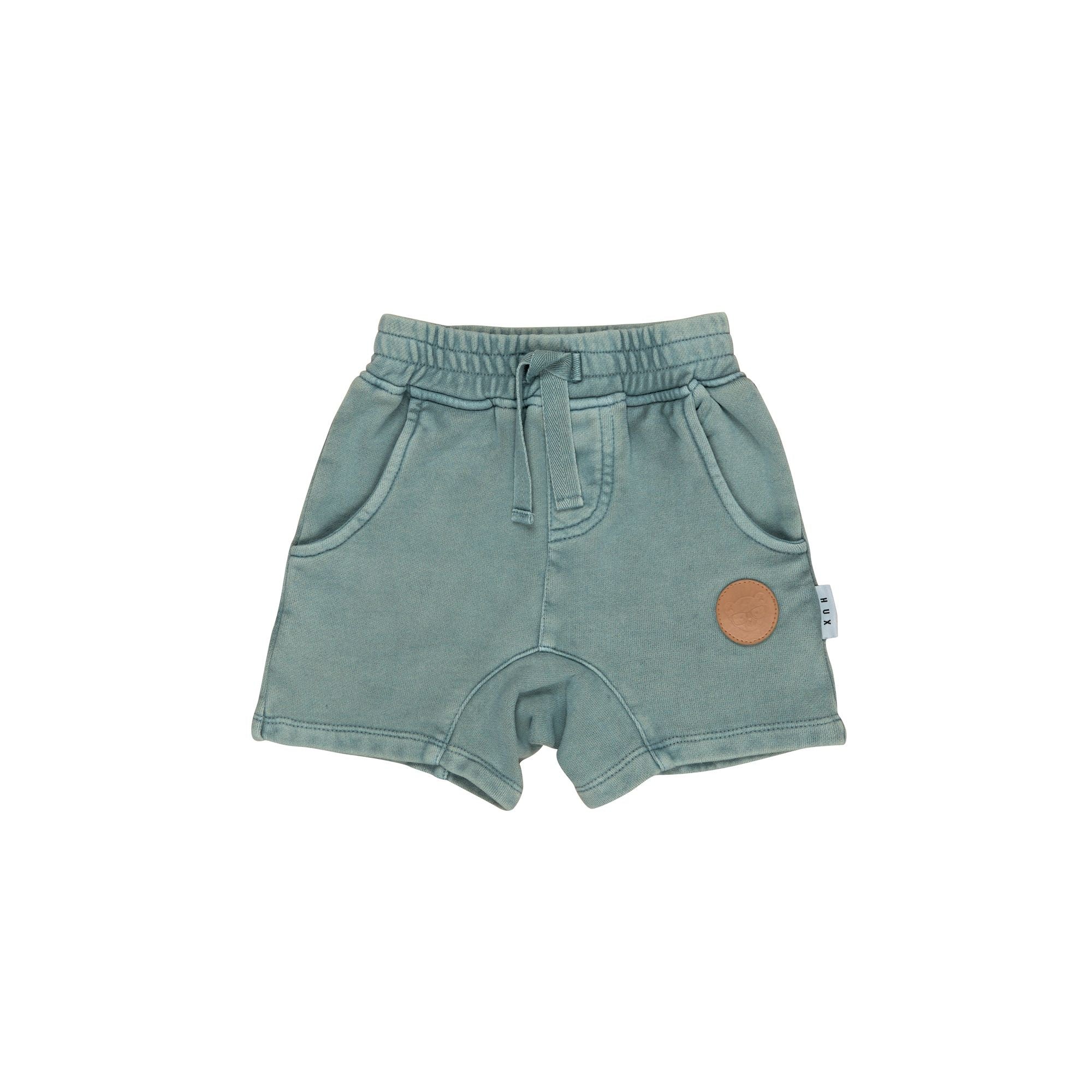 Huxbaby Vintage Slate Slouch Shorts