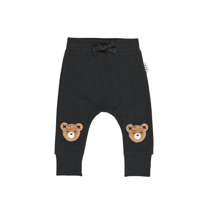 Huxbaby Fur Hux  Drop Crotch Pant - Soft Black