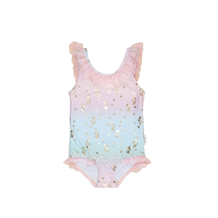 Huxbaby Star Mermaid Flounce Swimsuit