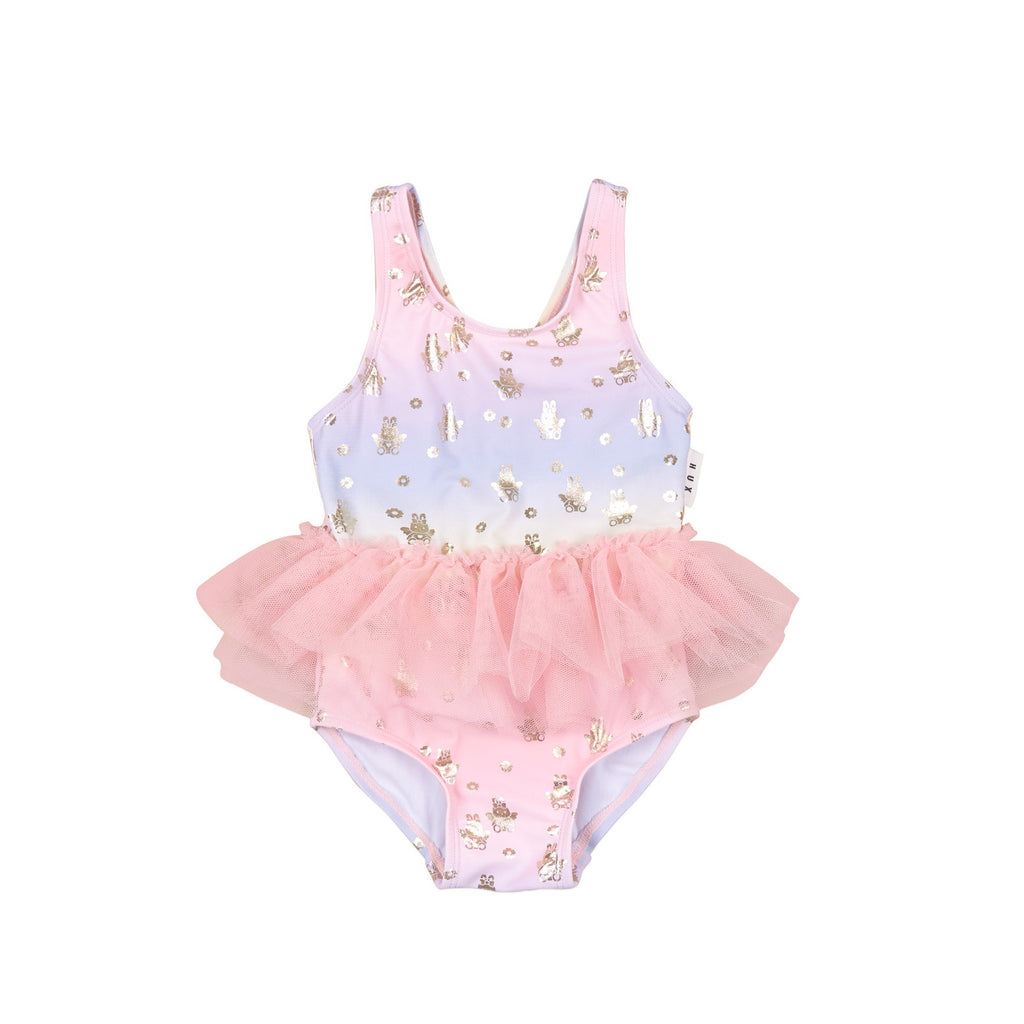 Fairy Bunny Ballet Swimsuit - Rainbow