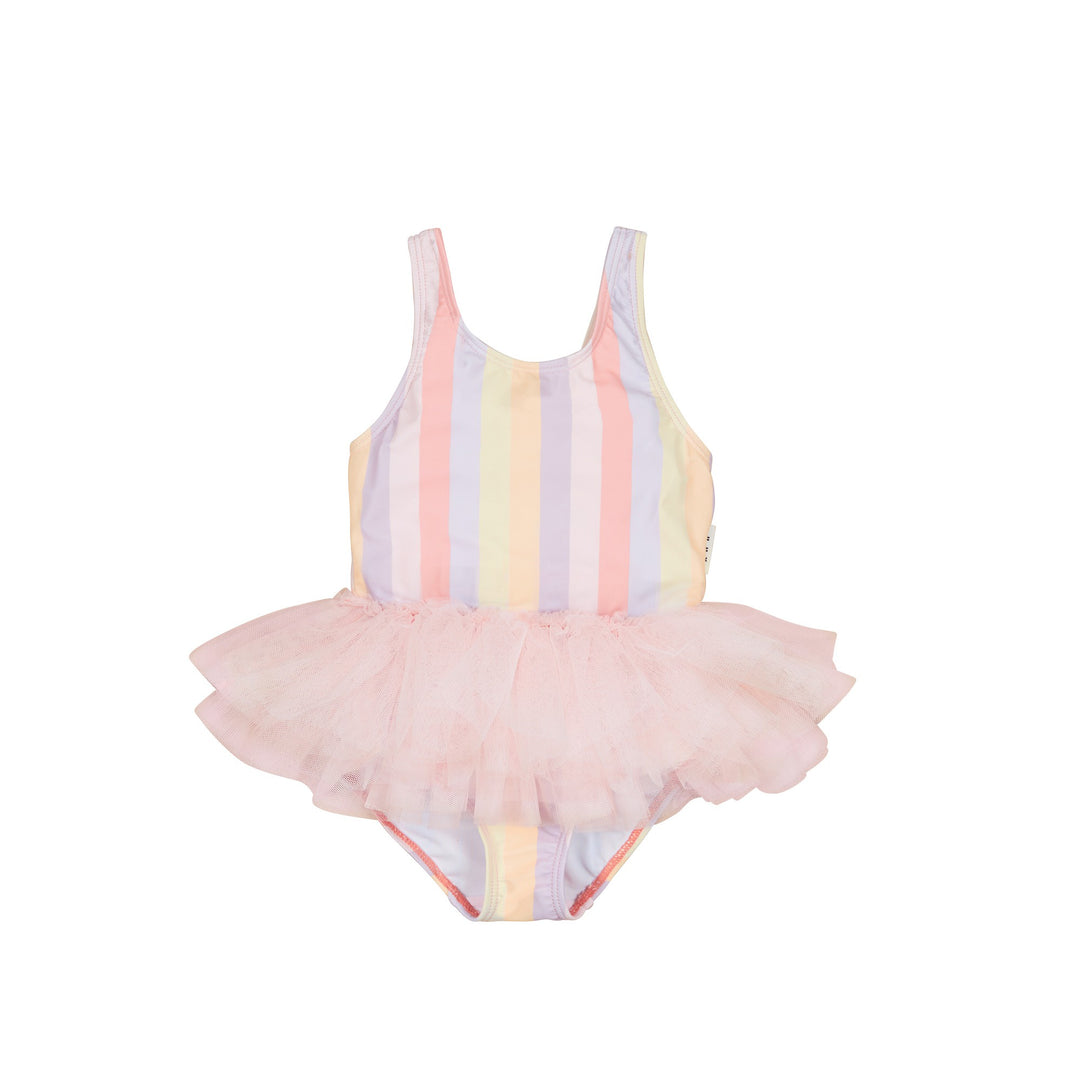 Huxbaby Sunset Stripe Ballet Swimsuit - Multi