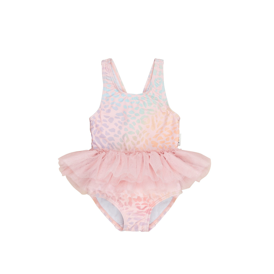 Huxbaby Animal Swirl Ballet Swimsuit - Multi