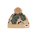 T-Rex Knit Beanie - Pebble