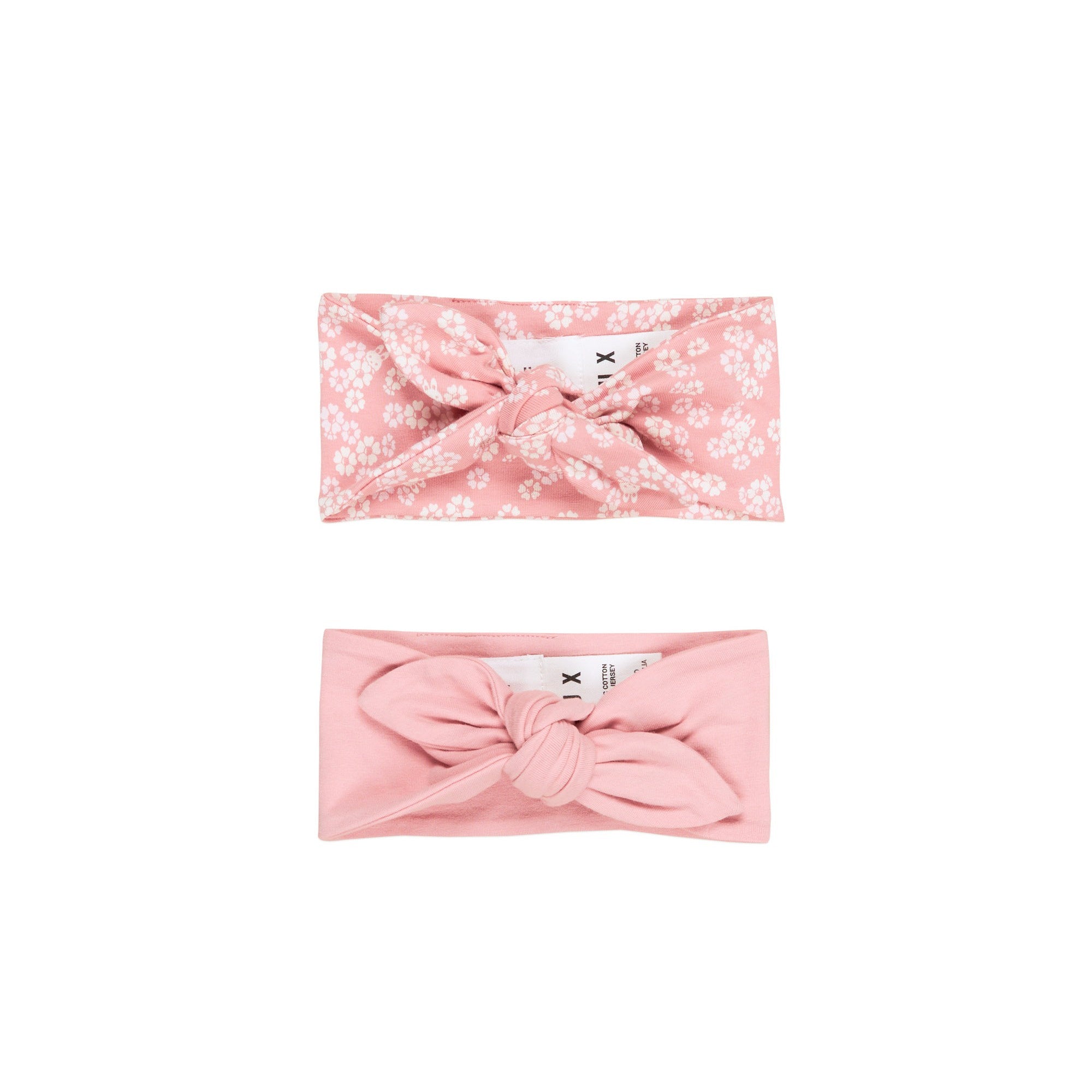 Peek A Boo Bunny 2pk Headband - Dusty Rose + Rose