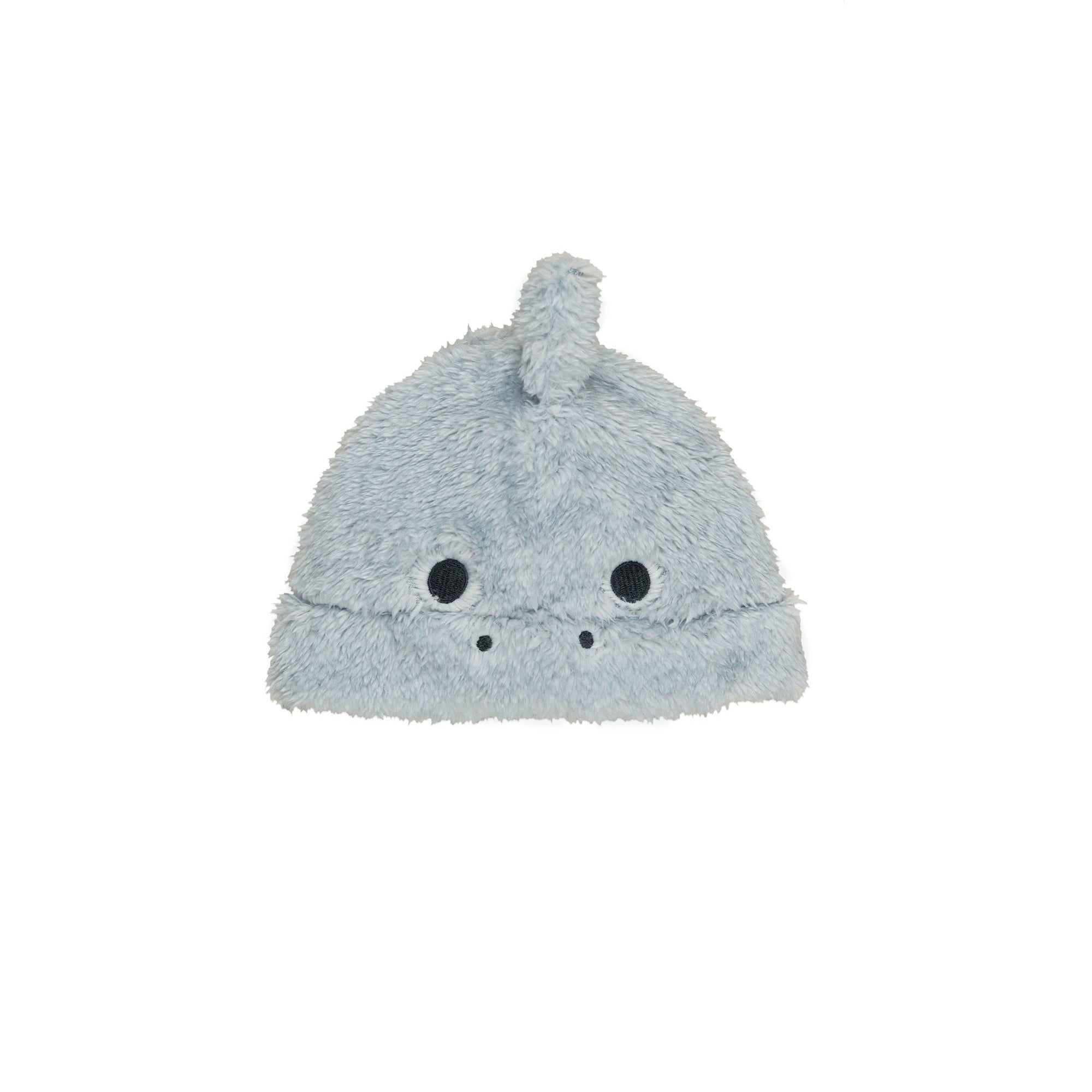 Dino Fur Beanie - Dusty Blue