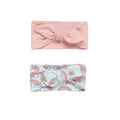 Rainbow 2Pk Headband - Sky + Dusty Rose