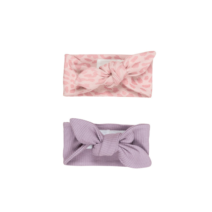 Huxbaby Animal 2 Pack Rib Headband