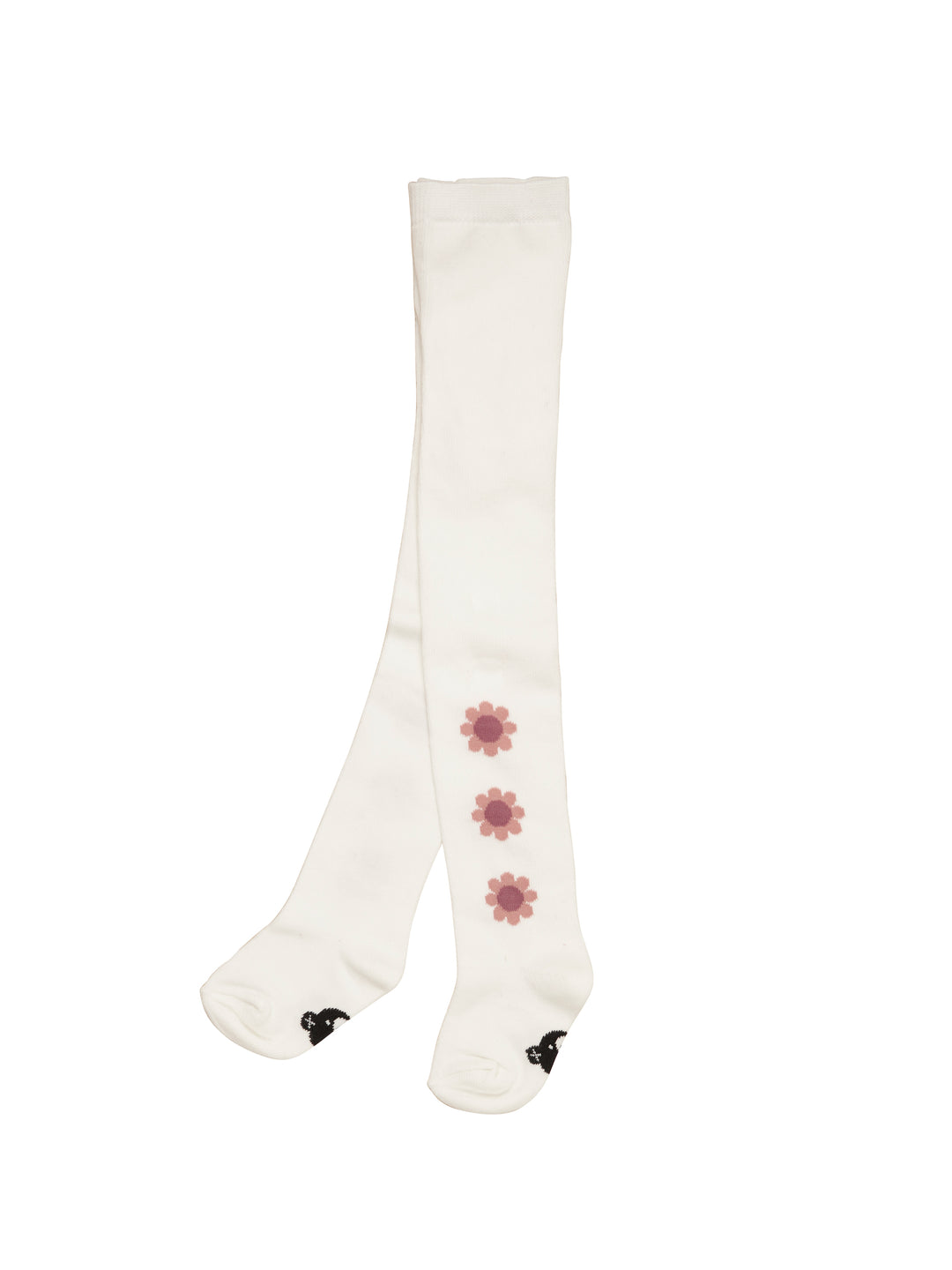 Huxbaby Flower Tights - Almond Milk