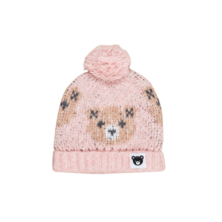 Huxbaby Huxbear Knit Beanie - Rosebud