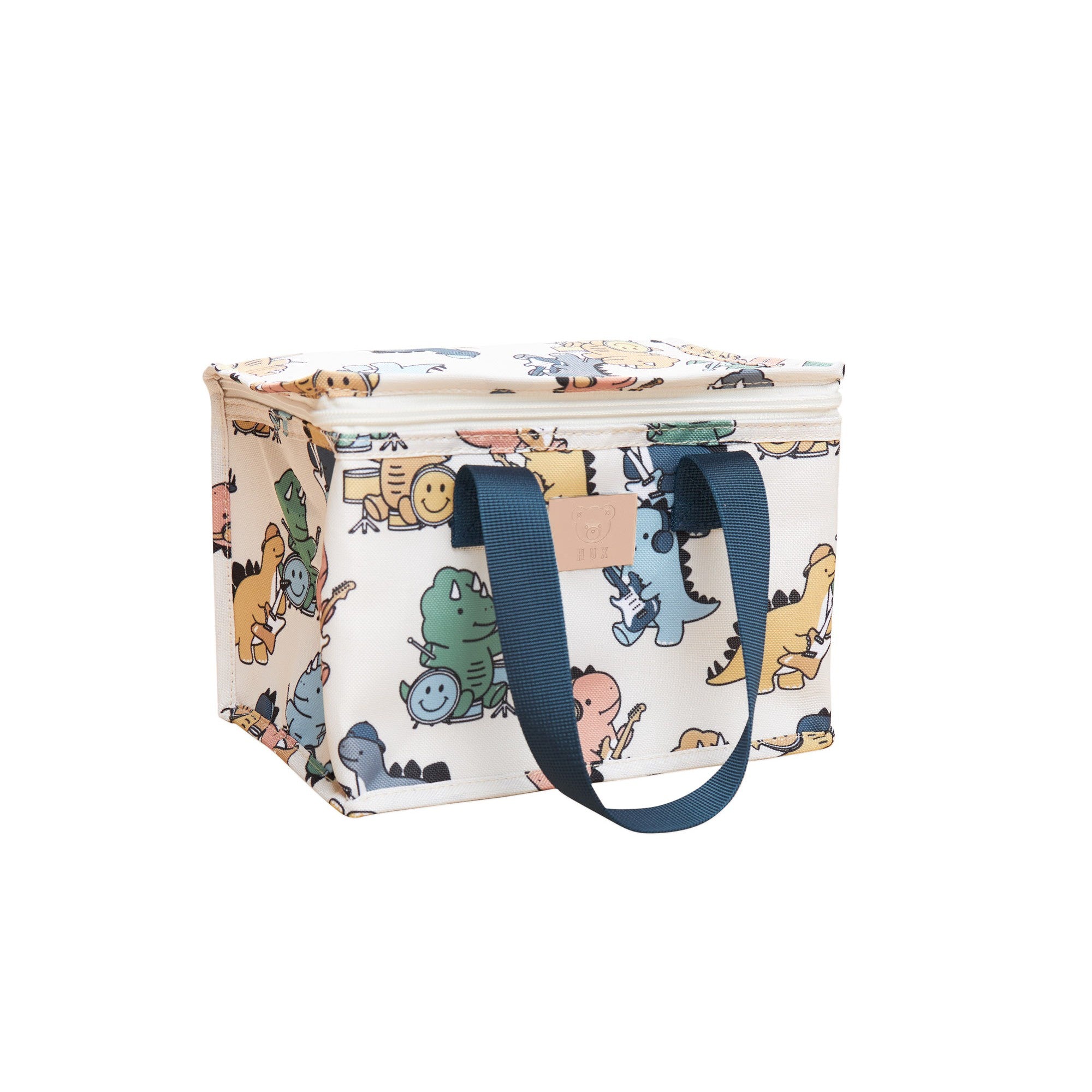 Dino Band Lunch Bag - Almond Milk
