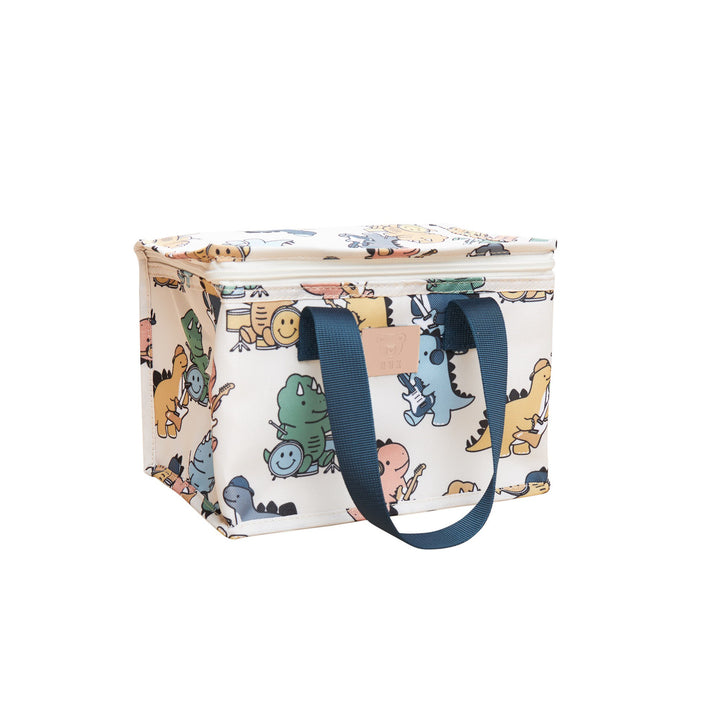 Huxbaby Dino Band Lunch Bag - Almond Milk