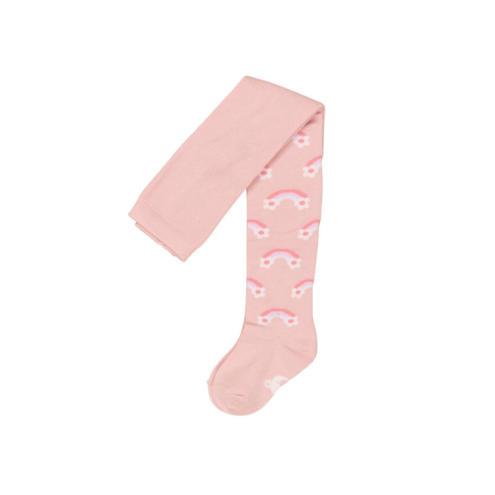 Huxbaby Rainbow Tights - Pink Pearl