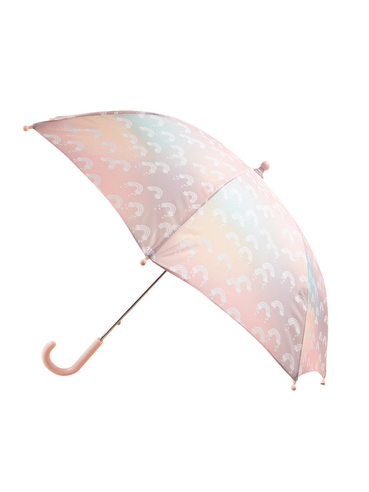 Huxbaby Rainbow Swirl Umbrella - Powder Pink