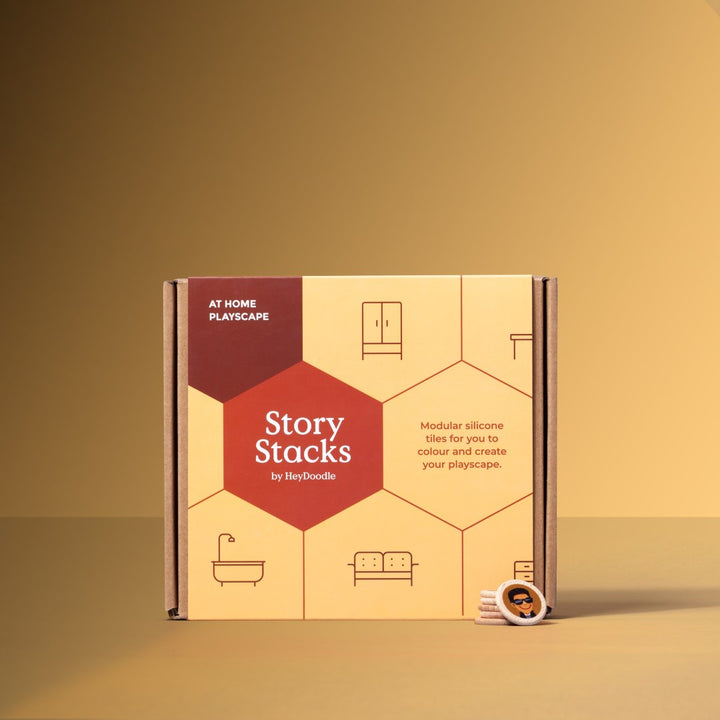 Hey Doodle Story Stacks - At Home
