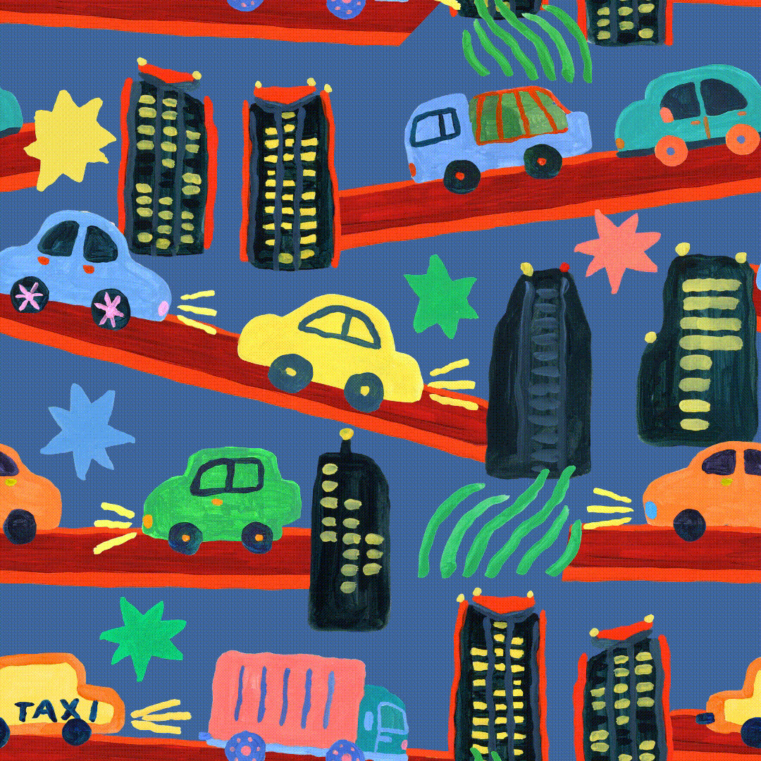 Halcyon Nights Baby Wrap - Seoul City