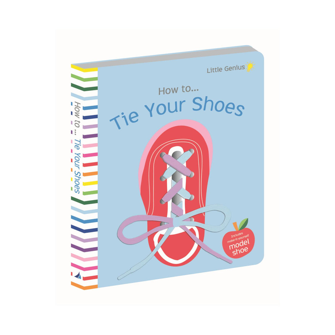 How to Tie Your Shoes Book with Laces