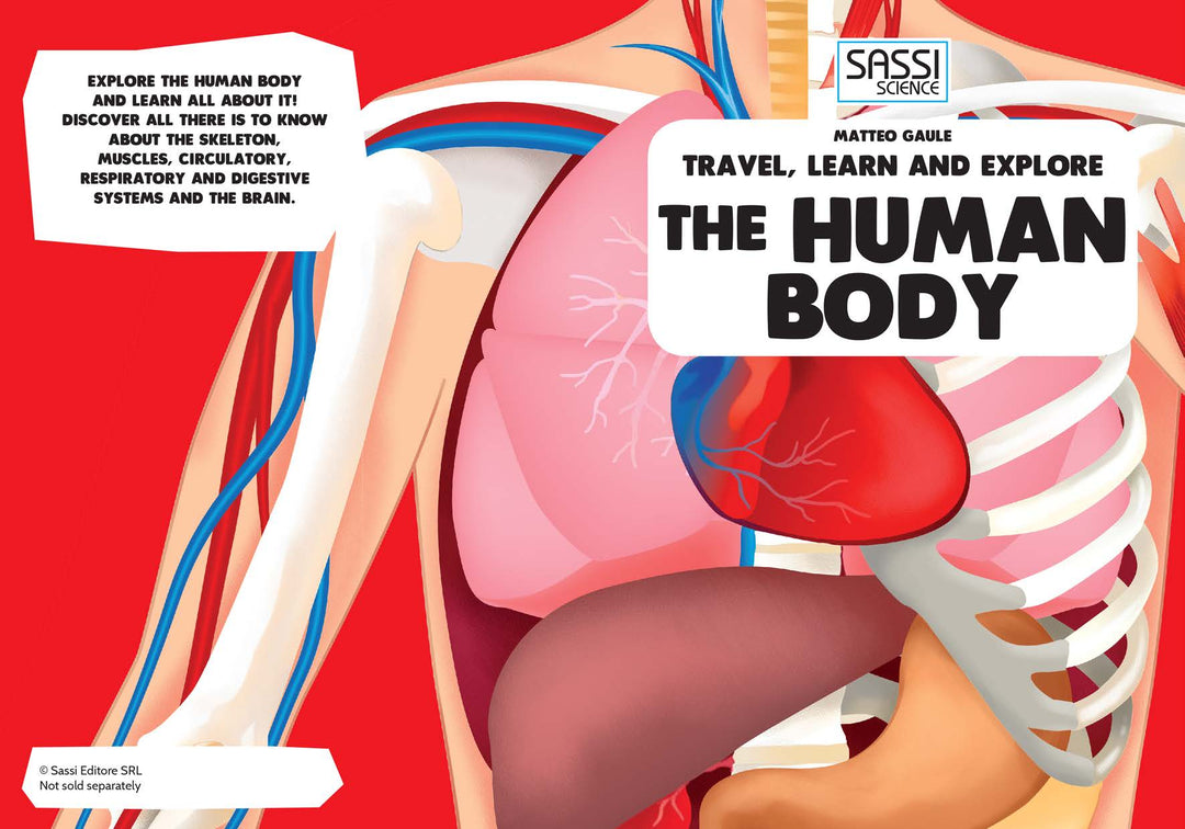 Travel Learn and Explore - Human Body 205 Piece Puzzle & Book