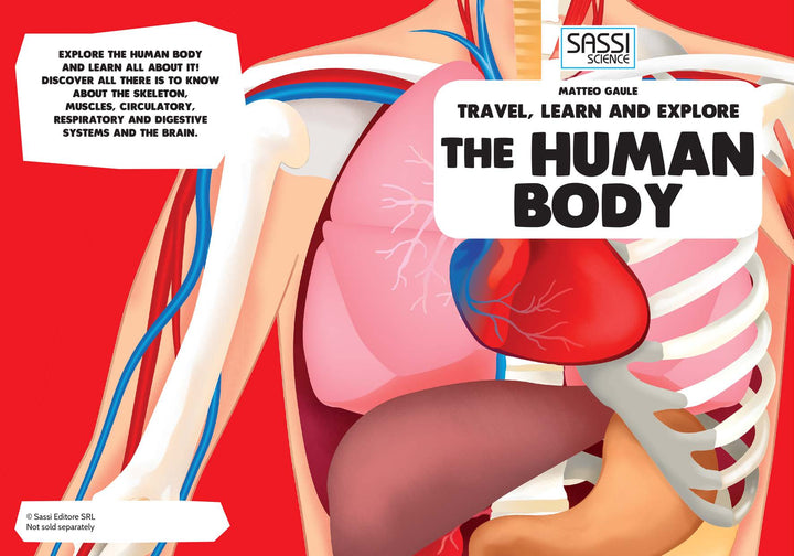 Travel Learn and Explore - Human Body 205 Piece Puzzle & Book