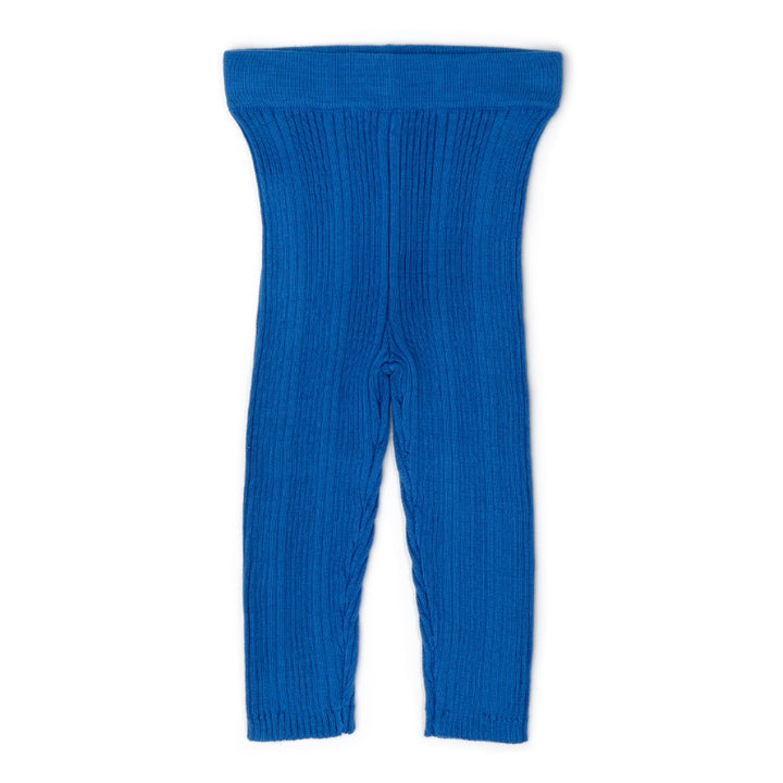 Grown Organic Ribbed Leggings - Cobalt