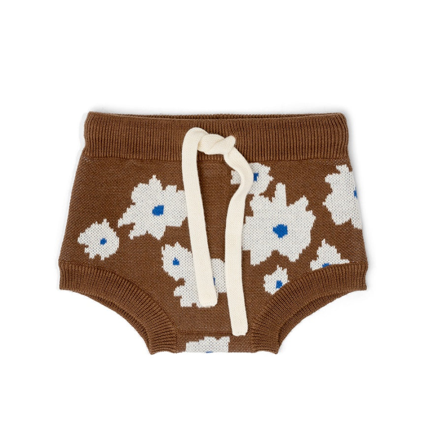 Grown Organic Knit Bloomers - Petal