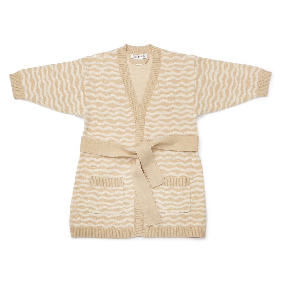 Grown Organic Knit Robe - River