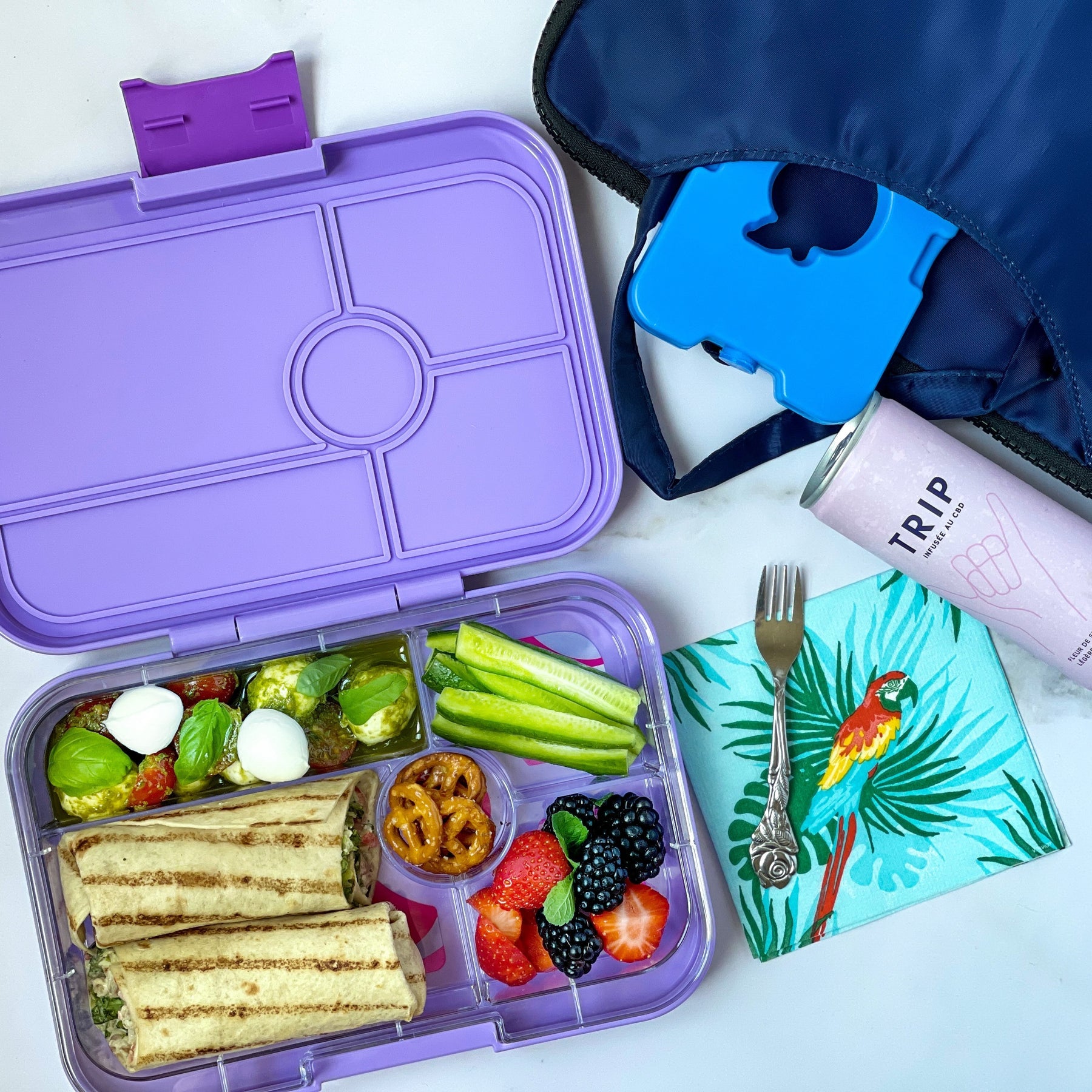 Yumbox Tapas 5 Comp | Ibiza Purple - Groovy