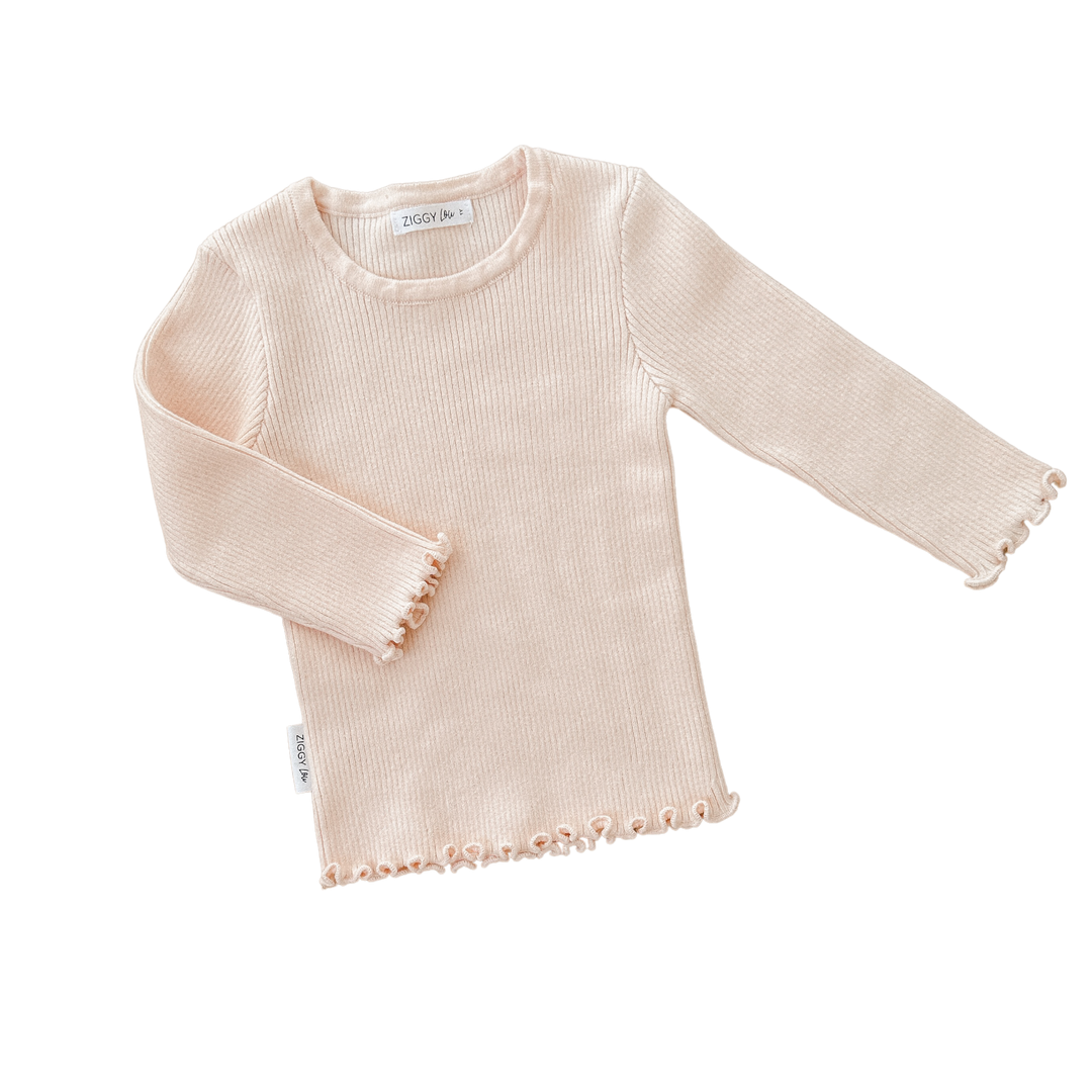 Ziggy Lou - Ribbed Top | Primrose