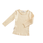 Ziggy Lou - Ribbed Top | Lemon