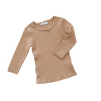 Ziggy Lou - Ribbed Top | Toffee