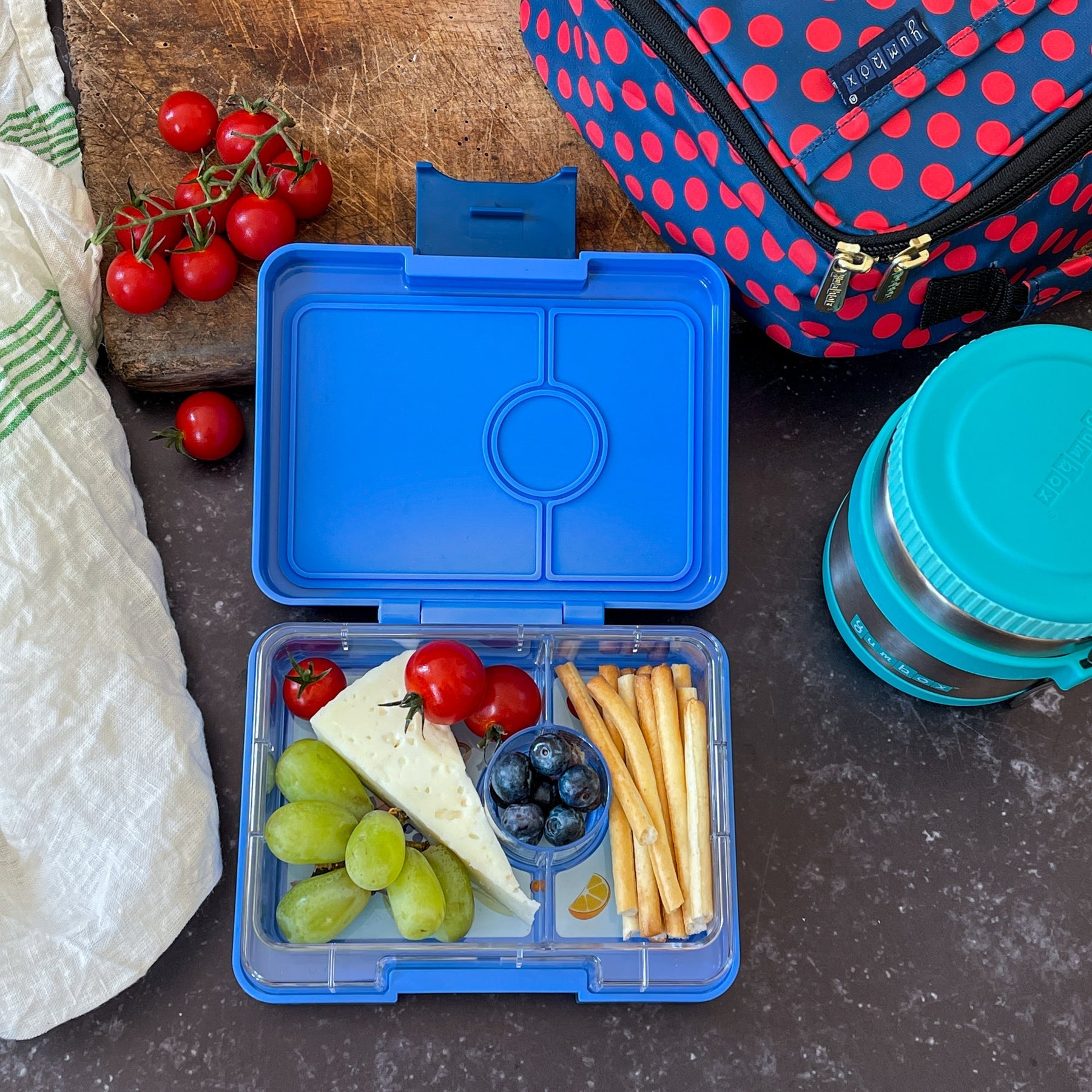 Yumbox Snack Box | True Blue