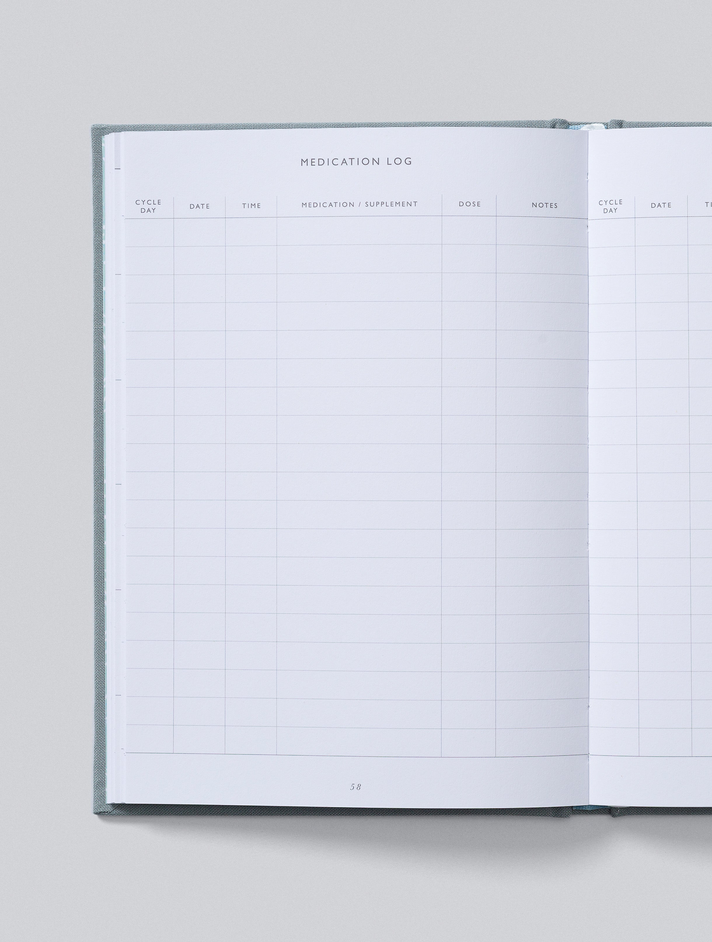 Write To Me - IVF Journal - Grey