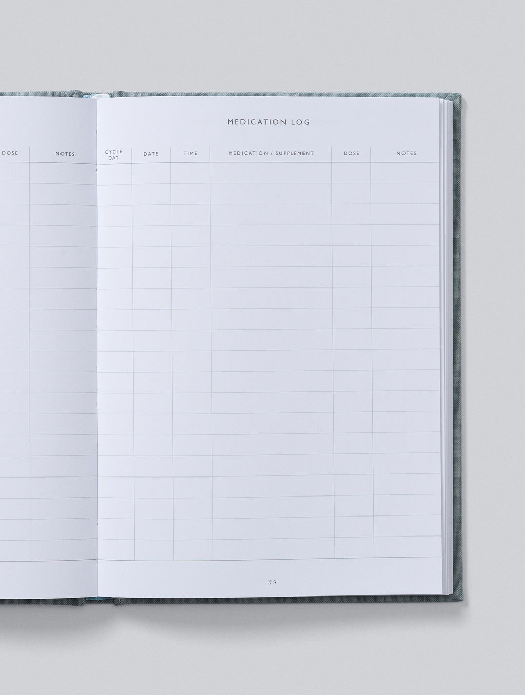 Write To Me - IVF Journal - Grey