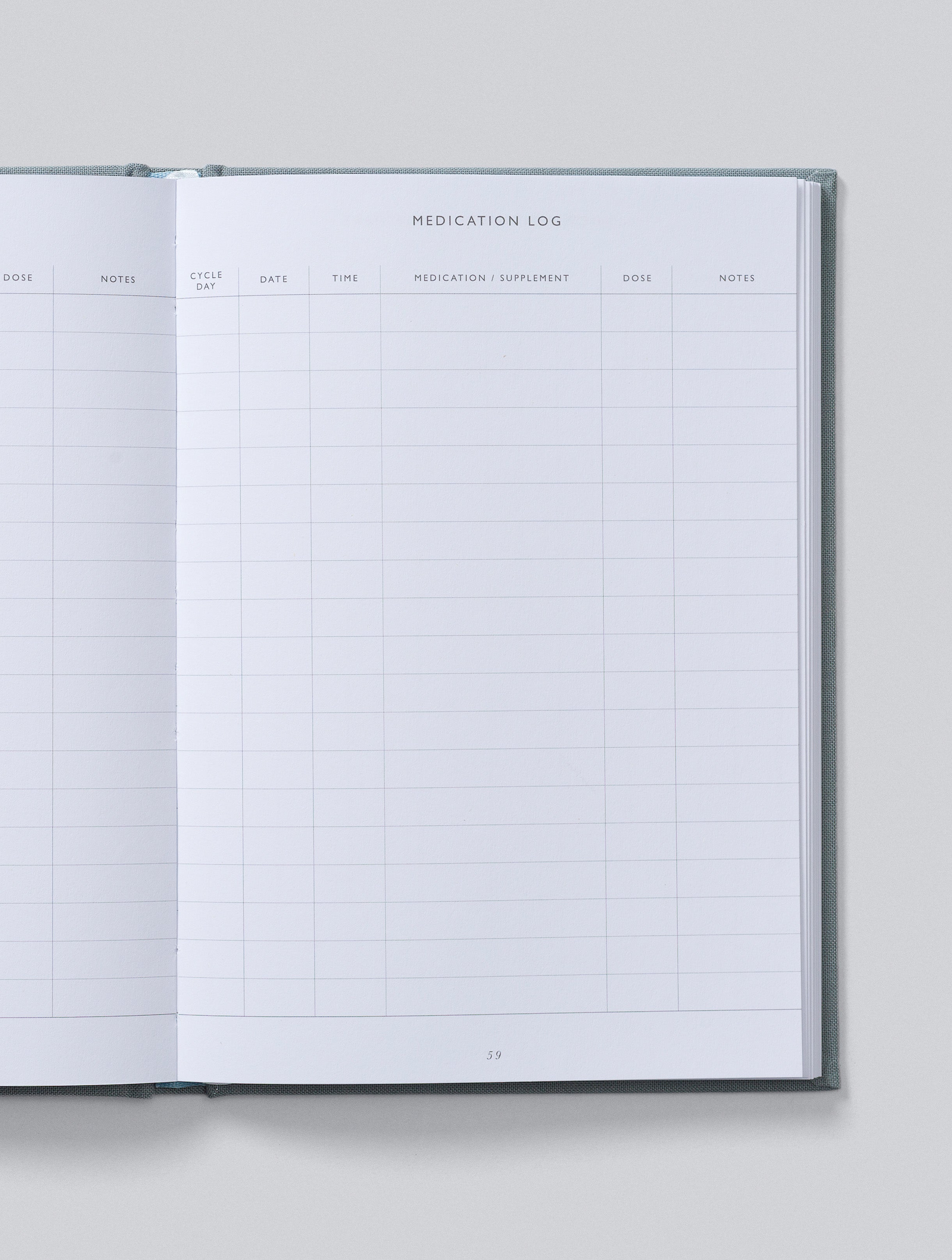 Write To Me - IVF Journal - Grey