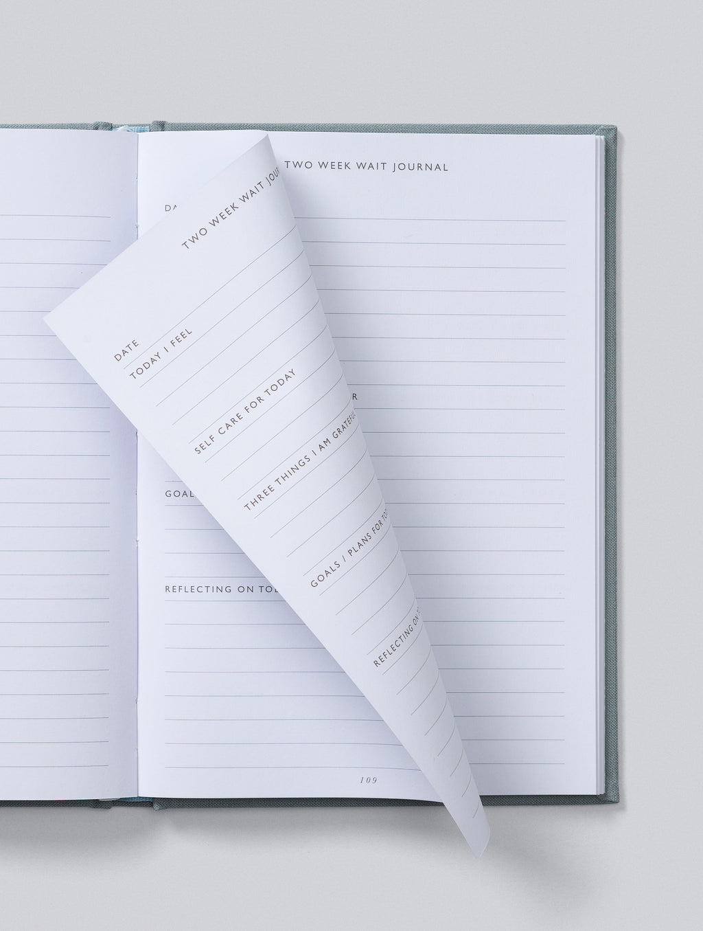 Write To Me - IVF Journal - Grey